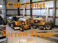 Cub Cadet Narrow Frame